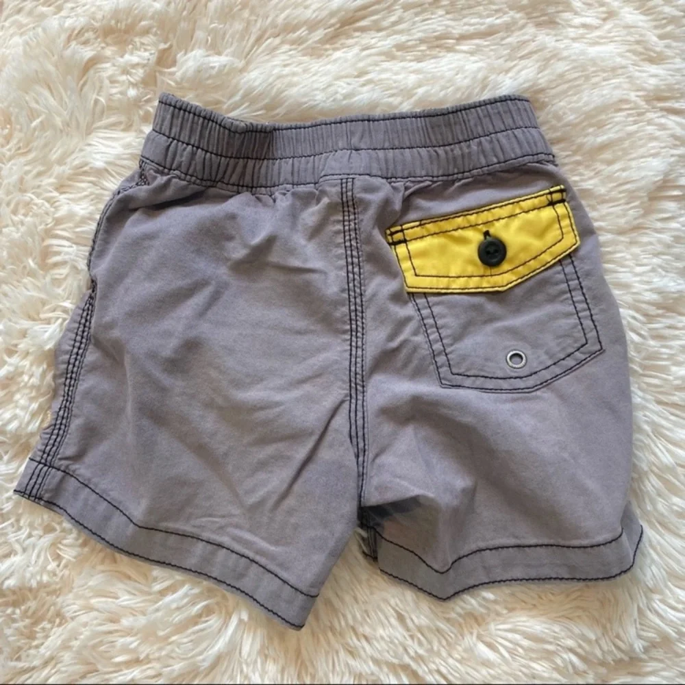 Baby Gap Junk Food Gray Batman Swim Trunks 18 - 24 months
